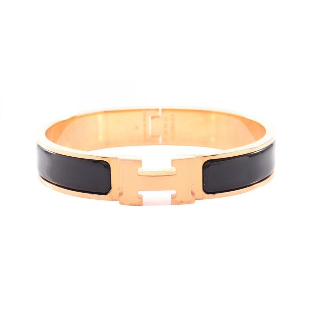 HERMES Black Bracelet